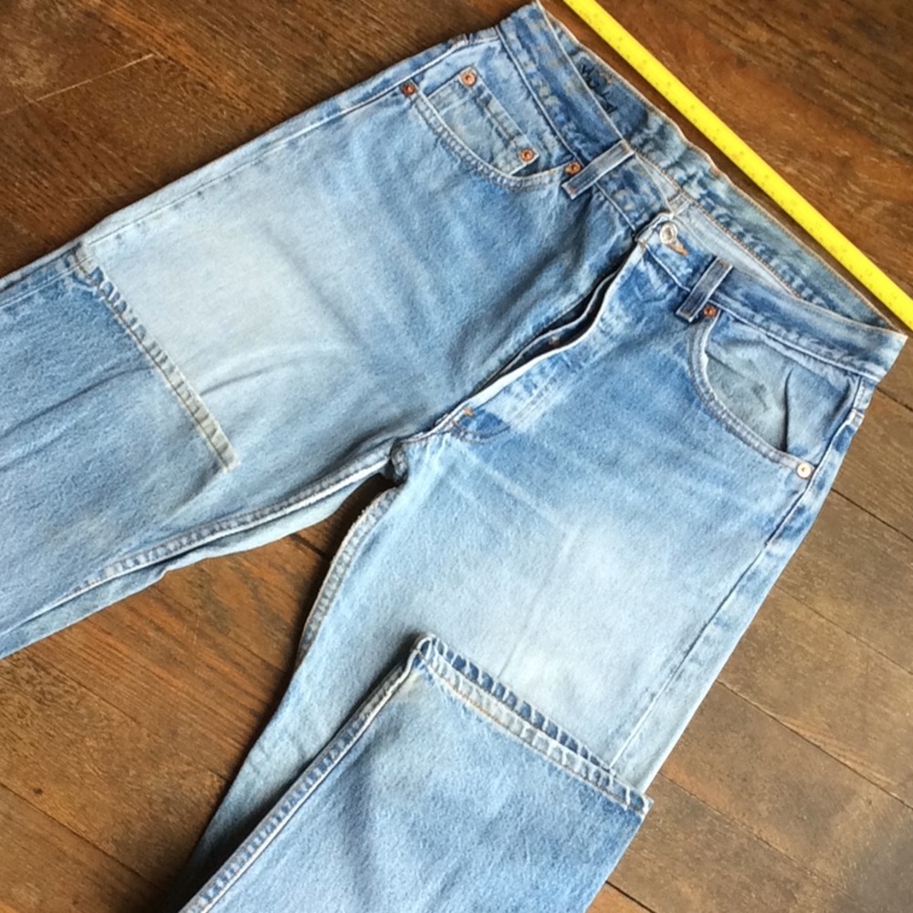 Vintage Levis (90’s) 501 jeans Amazing color! - Picture 3 of 8